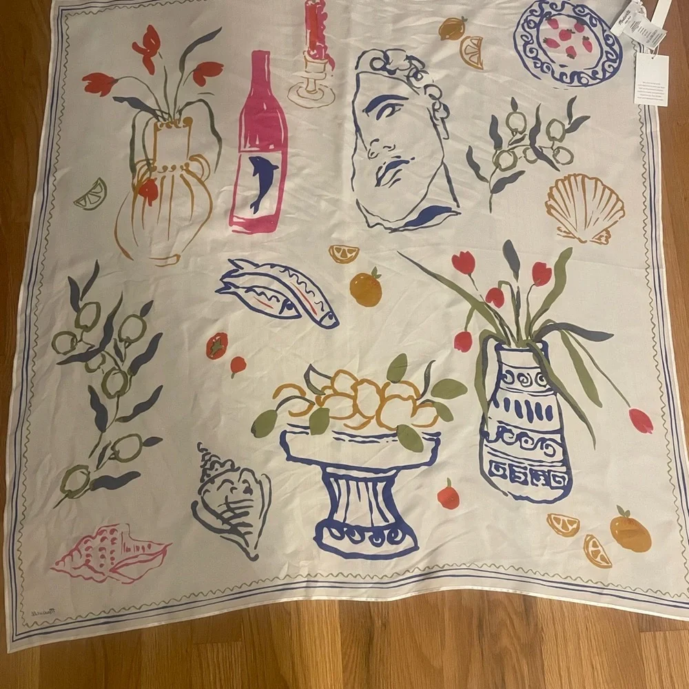 Lisa Say Gah - Madewell Collab Scarf - NWT - Picture 3 of 4